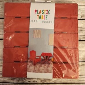 Plastic kids table